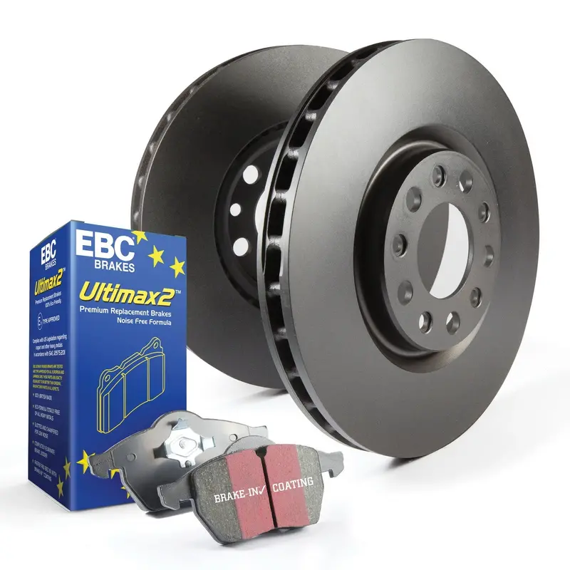 Ebc S20K1663 Ultimax Brake Kit With Solid Rotors – Front & Rear 1