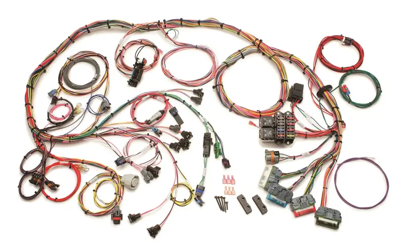 Painless Wiring 60505 Fuel Injection Wiring Harness; Extra Length; Grommet Firewall Pass Through; 1