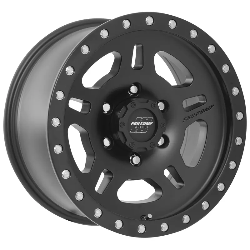 Pro Comp 5029-78583 La Paz Alloy Wheel – 17X8.5 Inch, 6X5.5 Bolt Pattern, 4.75 Backspace, Satin Black 1