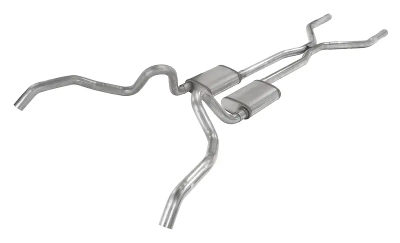 Pypes Performance Exhaust System – Crossmember-Back W/H-Pipe For 1962–1967 Nova (Split Rear, Dual Exit, 2.5") – Sgn40R 1