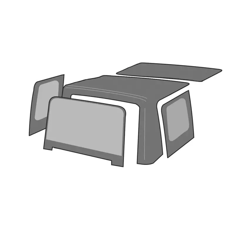 Rampage 99835 Oem-Style Soft Top Replacement For Jeep Wrangler Models 1