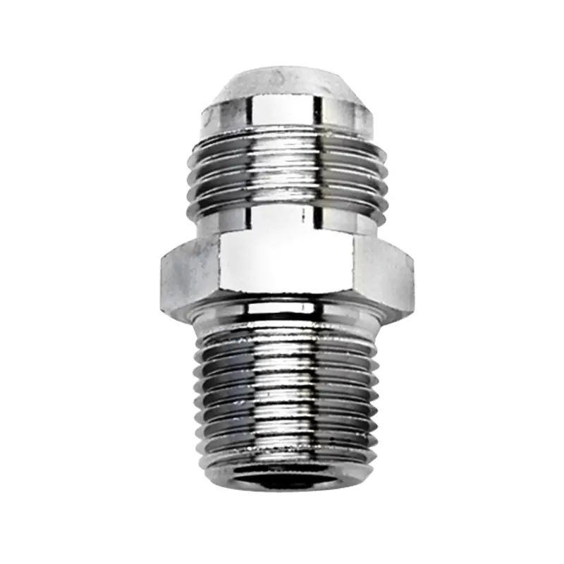 Russell Straight Flare-To-Pipe Adapter Fitting – 660482 Series, Precision Brass Construction 1