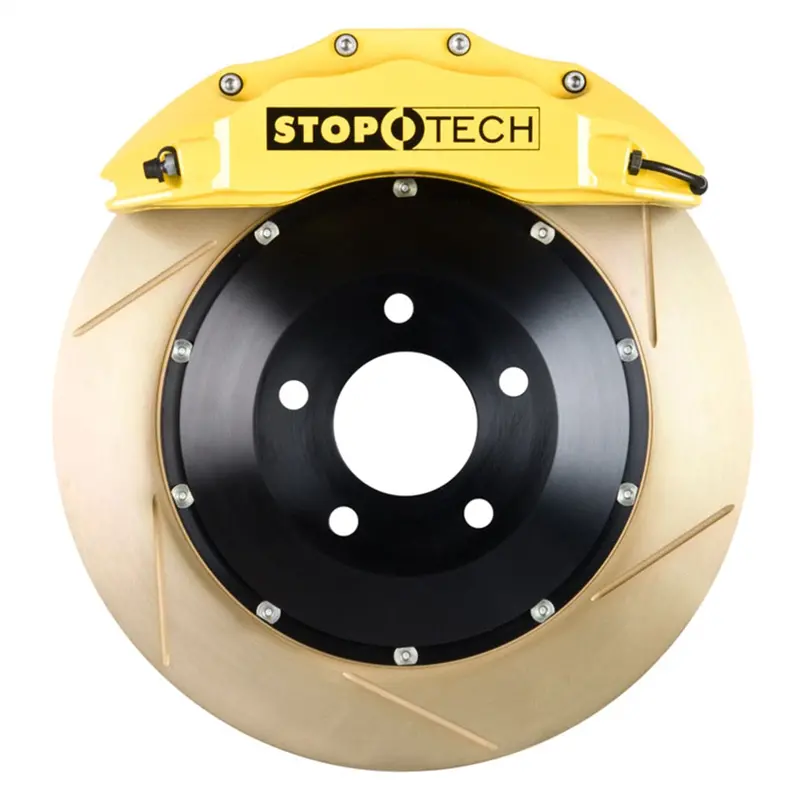 Stoptech Front Big Brake Kit With 2-Piece Slotted Rotors – Model 83.307.6800.83 1