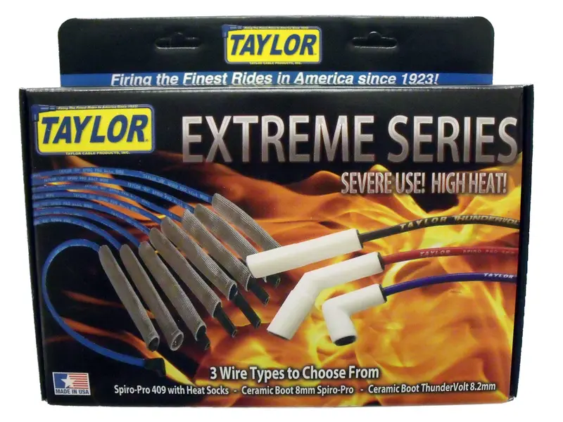 Taylor Cable 10.4Mm Extreme-Duty Ignition Wire Set – High-Performance Engine Wiring 1