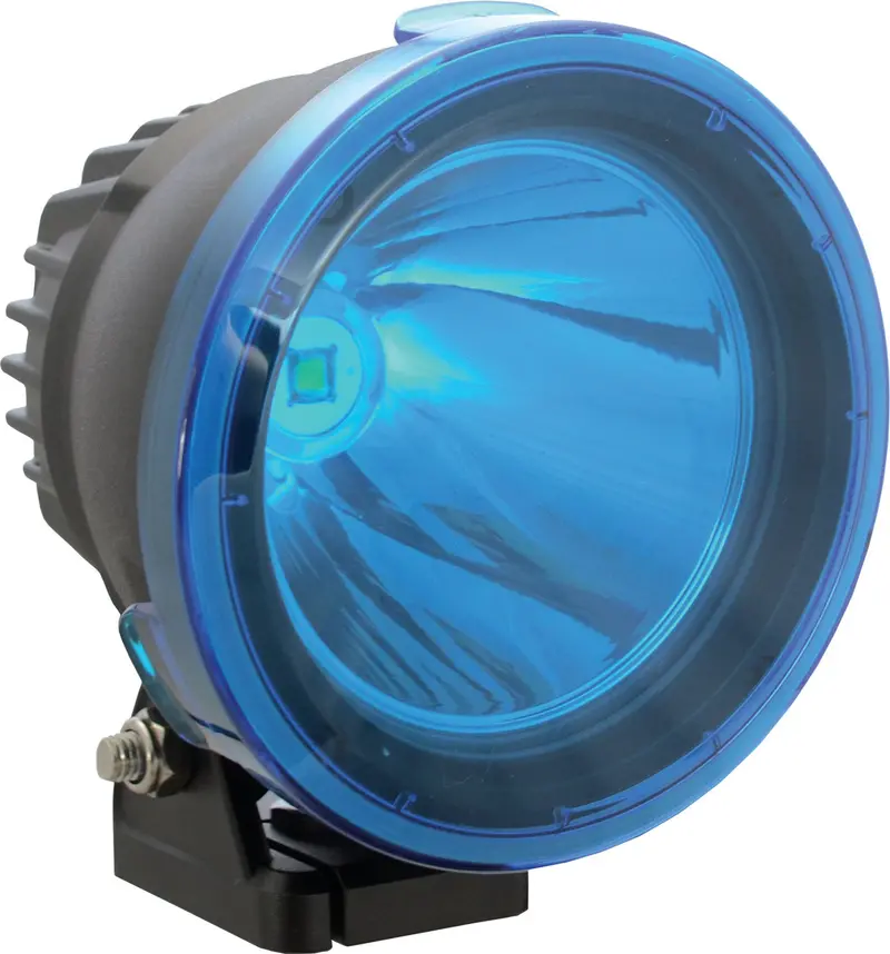 Vision X 9157184 4.72-Inch Cannon Led Light With Blue Polycarbonate Lens 1
