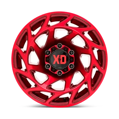 Xd Xd860 22X12 Wheel — 8X6.5 Bolt Pattern, Gloss Red Finish, -44Mm Offset 1